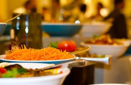 Assiette de carottes rapées