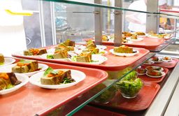 Plateau de cantine scolaire