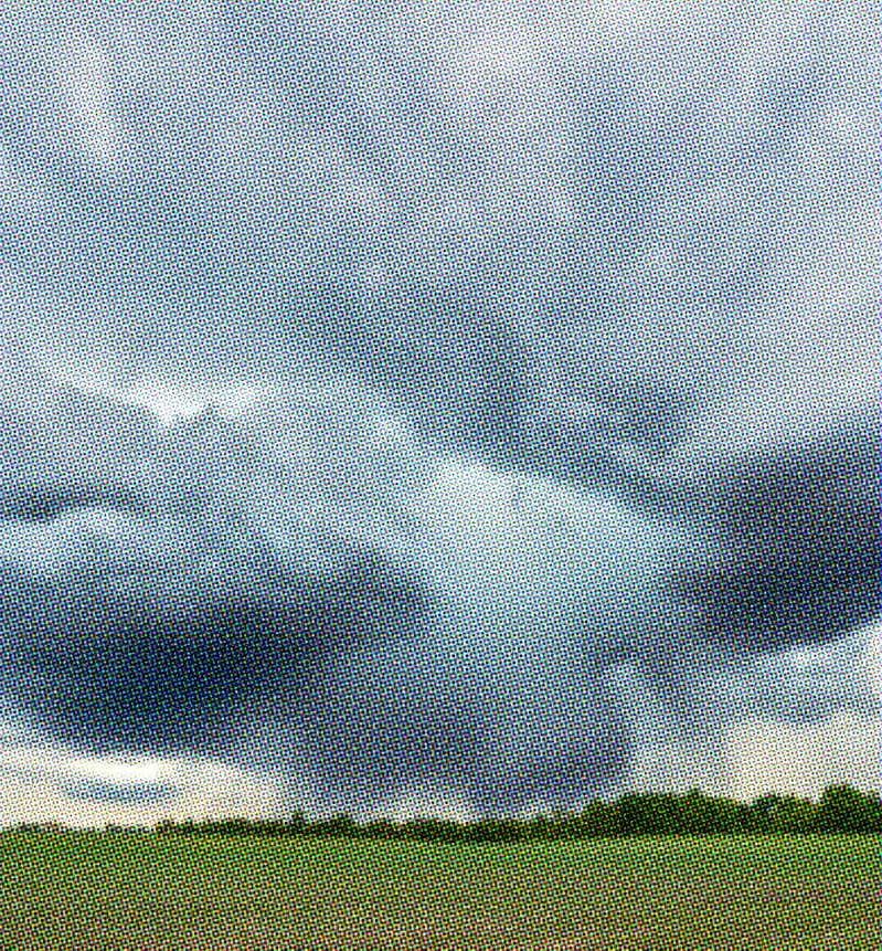 Paysage avec des nuages