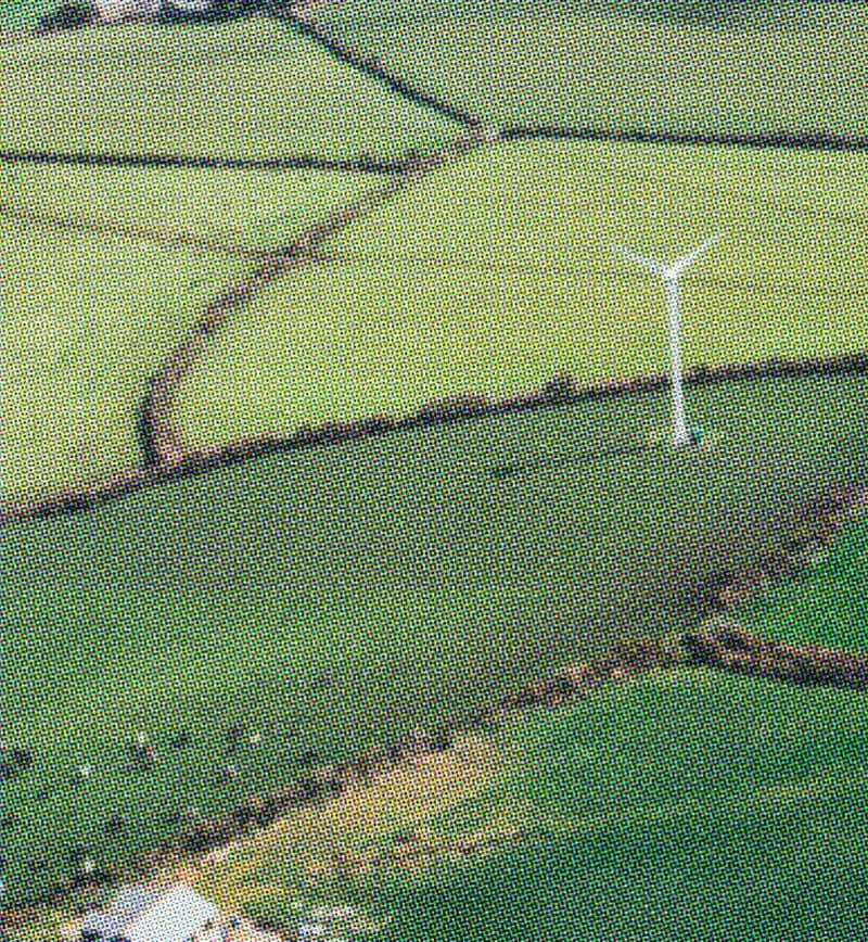 Paysage agricole avec des haies